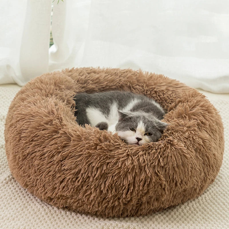 Coussin Rond Moelleux pour Chien et Chat