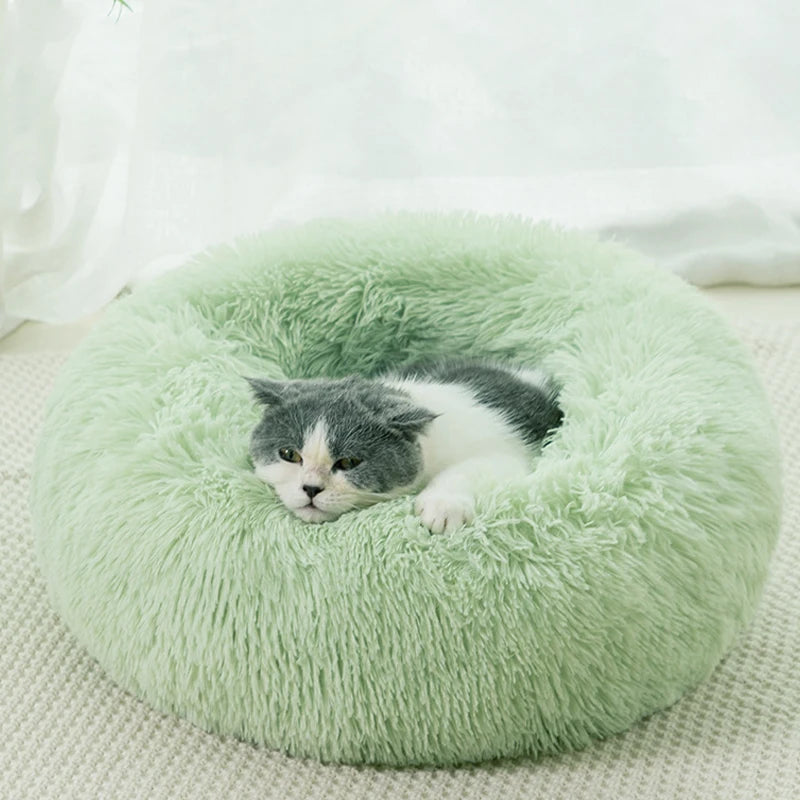 Coussin Rond Moelleux pour Chien et Chat