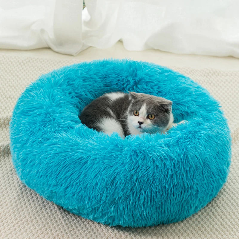 Coussin Rond Moelleux pour Chien et Chat