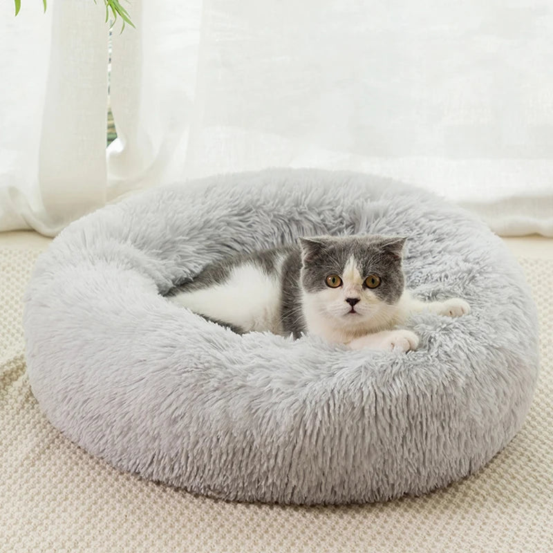 Coussin Rond Moelleux pour Chien et Chat